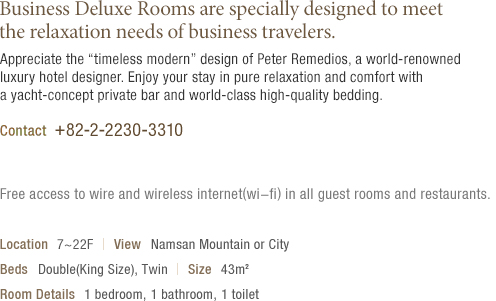 Business Deluxe room