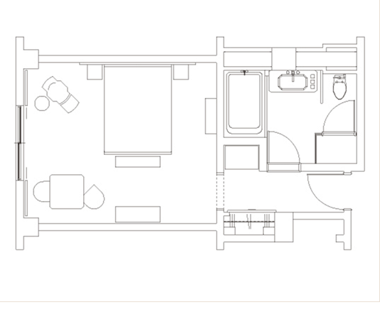 Deluxe Room Plan1