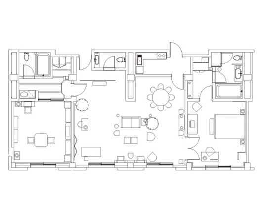 Royal Suite Room Plan1