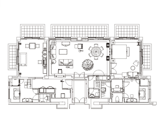 Royal Suite Room Plan2