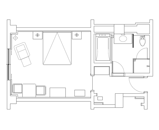 Standard Room Plan