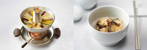 Royal Casserole /Chilled Abalone Salad 