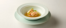 Steamed Shrimp with Shrimp Broth