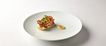 Broiled Red Mullet, Yuja-avored Soybean Paste Sauce
