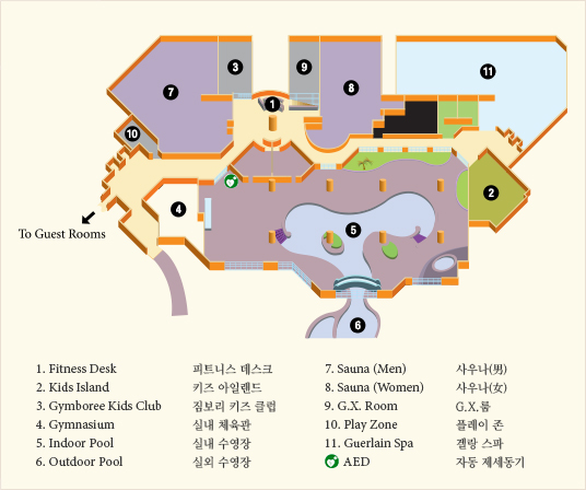 1F Floor Map
