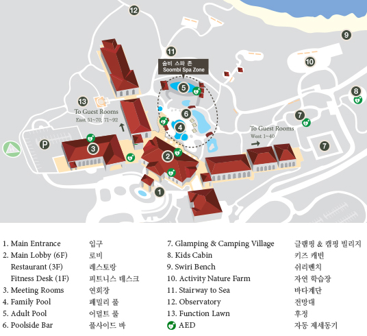 Outdoor Facility Map