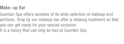 info of Make-up Bar