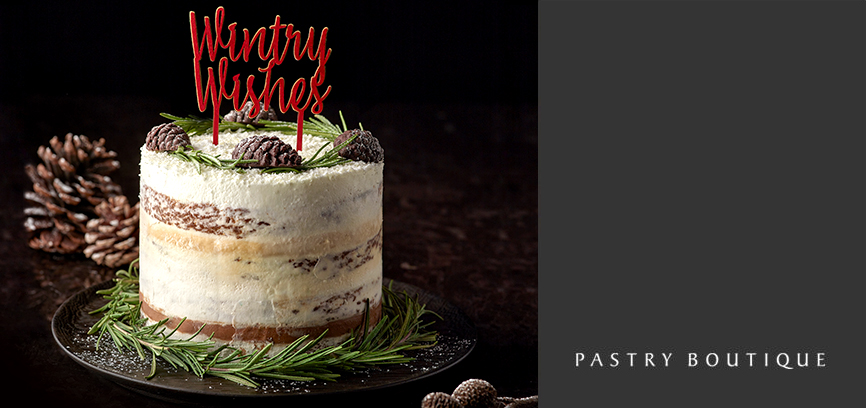 패스트리 부티크의 윈터 스페셜 케이크