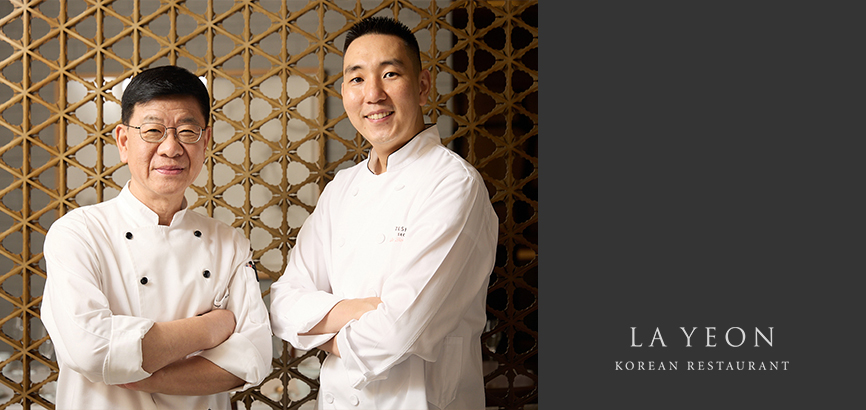 Image of La Yeon's two chefs 