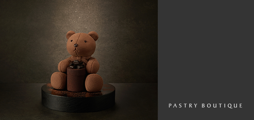 패스트리 부티크의 연말 상품 더 조이풀 신라베어 케이크 이미지