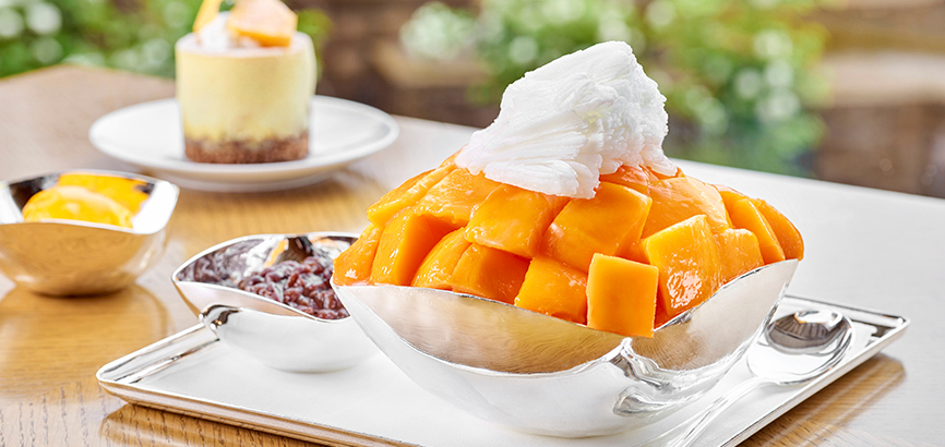 Holiday With Apple Mango Bingsu 