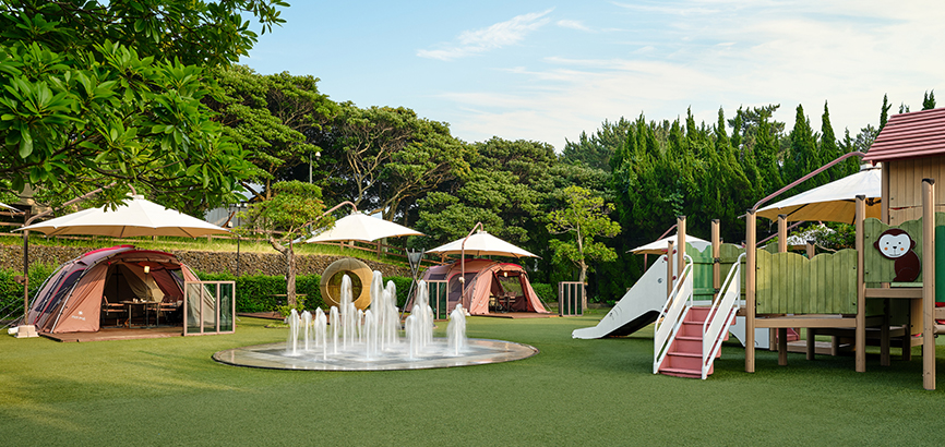 데이 캠핑 제공 F&B 이미지 