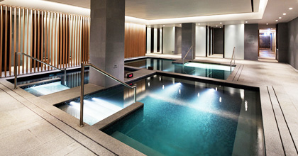 실내 사우나 이미지