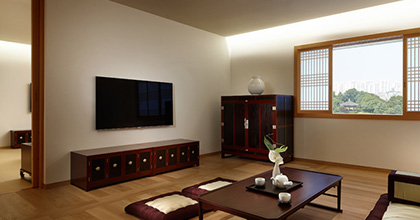 코리안 스위트 객실 전경